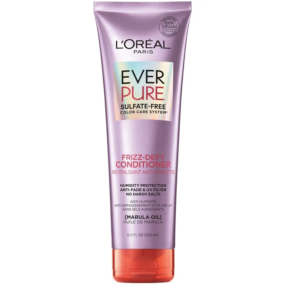 L'Oreal EverPure Frizz-Defy Sulfate-Free Conditioner with Marula Oil
