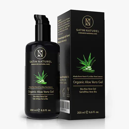 Satin Naturel Organic Aloe Vera Gel