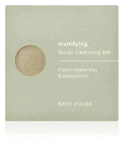 Bath House Mattifying Facial Cleansing Bar