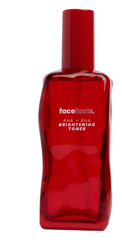 Face Facts Cherry Bliss AHA + BHA Brightening Toner