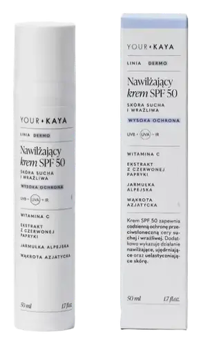 Your Kaya Nawilżający Krem SPF 50