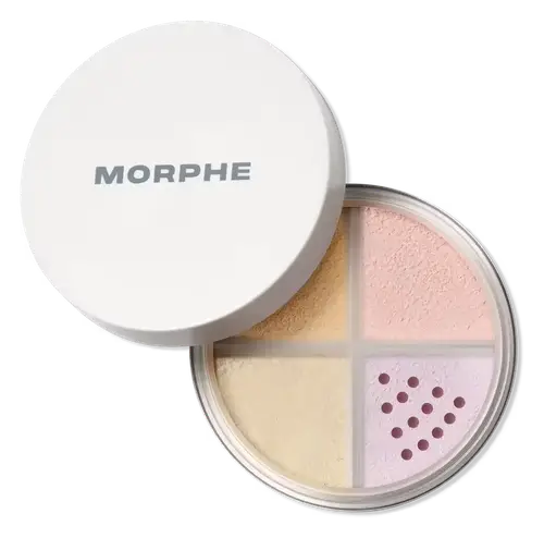 Morphe Bake & Set Loose Powder Quad Bright Balance