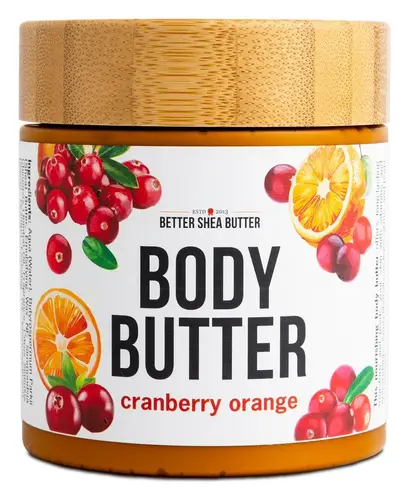 Better Shea Butter Body Butter Cranberry Orange