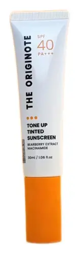 The Originote Tone Up Tinted Sunscreen  SPF 40