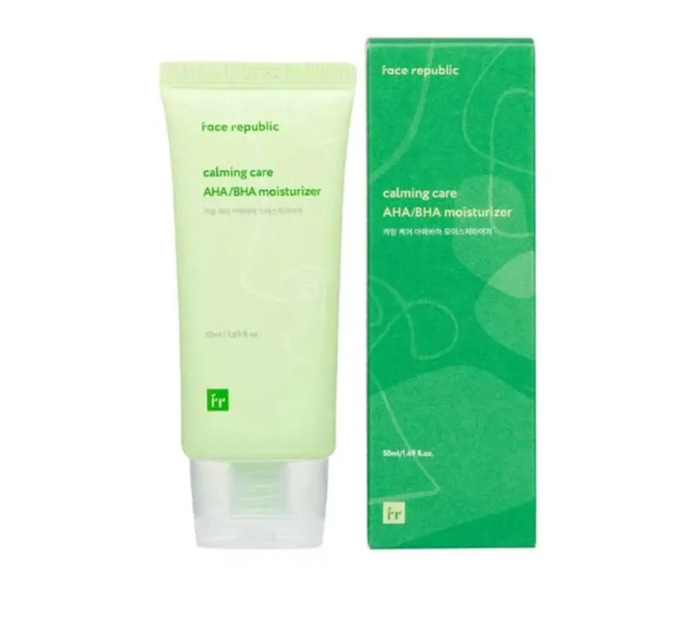 Face Republic Calming Care AHA/BHA Moisturizer