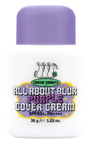 Chasin Rabbits All About Blur Purple Cover Cream SPF50+ PA++++