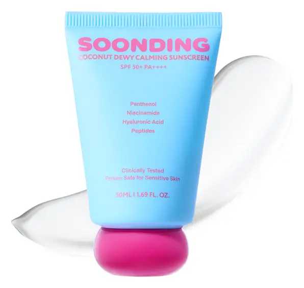 Soonding Coconut Dewy Calming Sunscreen SPF 50+