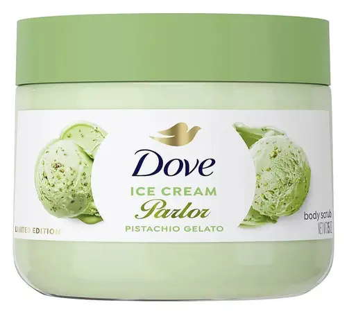 Dove Ice Cream Parlor Body Scrub Pistachio Gelato