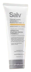 Salv Laboratories Tranexamic + Vitamin C + Nonapeptide-1 Facial Gel Cleanser
