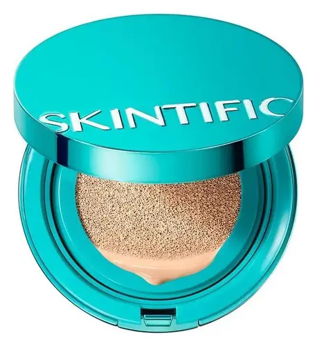 Skintific Perfect Stay Serum Matte Cushion Foundation SPF 50 01 Vanilla