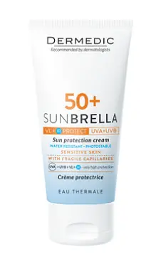 Dermedic Sunbrella-Protective Cream For Face With Vascular Problems SPF50+