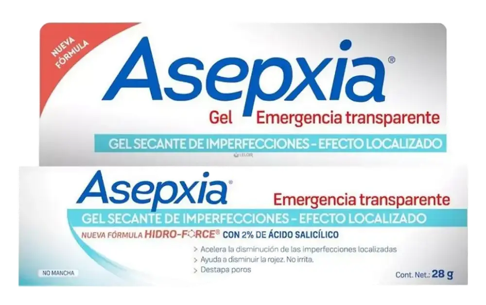 Asepxia Emergencia Transparente