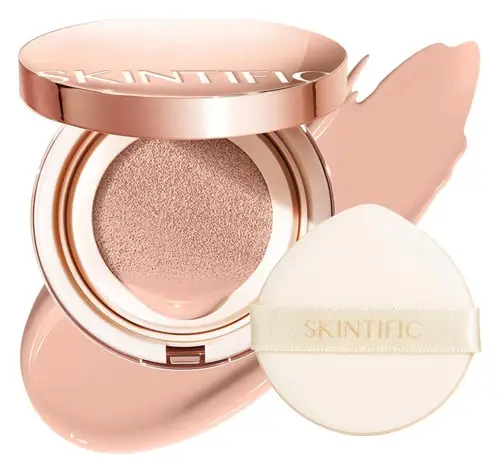 Skintific Cover All Perfect Cushion SPF 35 01C Rose Ivory