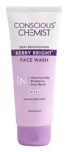 Conscious Chemist Berry Bright Face Wash