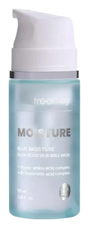 Freemay Glow Booster Bubble Mask Blue Moisture
