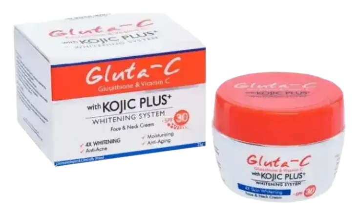 Gluta-C Kojic Plus+ Face And Neck Cream SPF 30