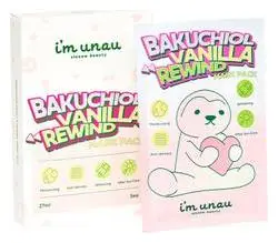 I'm Unau Bakuchiol Vanilla Rewind Mask Pack