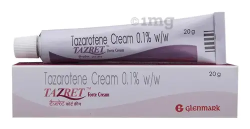 Glenmark Pharma Tazret Tazarotene Cream 0.1%