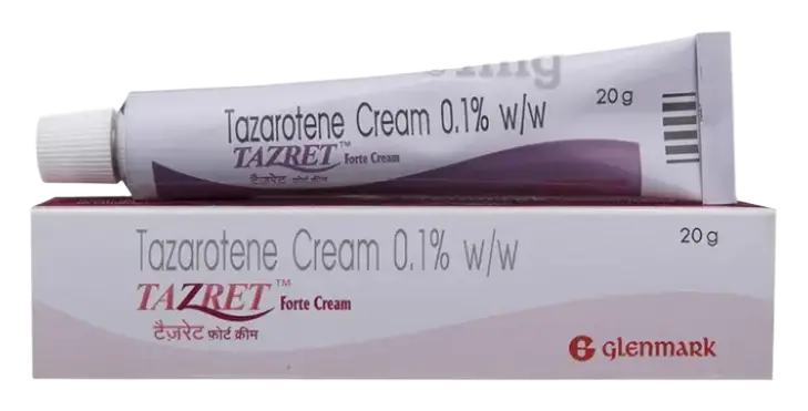 Glenmark Pharma Tazret Tazarotene Cream 0.1%
