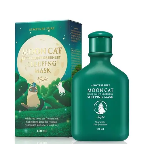 Always Be Pure Mooncat Rich Moist Greenery Sleeping Mask