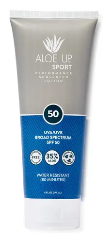 Aloe Up Sport Performance Sunscreen Lotion SPF 50
