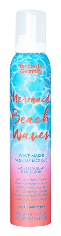 Umberto Giannini Mermaid Beach Waves Wave Maker Volume Mousse