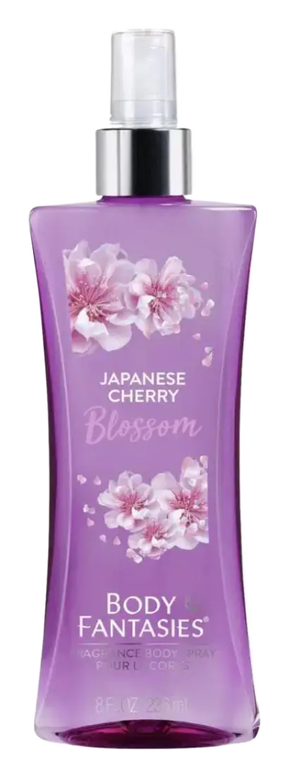 Body Fantasies Fragrance Body Spray Japanese Cherry Blossom