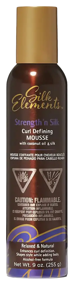 Silk Elements Strength 'N Silk Curl Defining Mousse