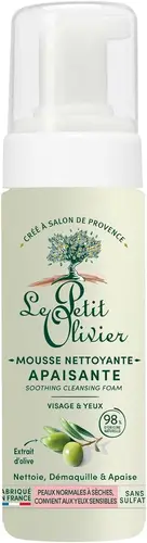Le Petit Olivier Mousse Nettoyante Visage Apaisante