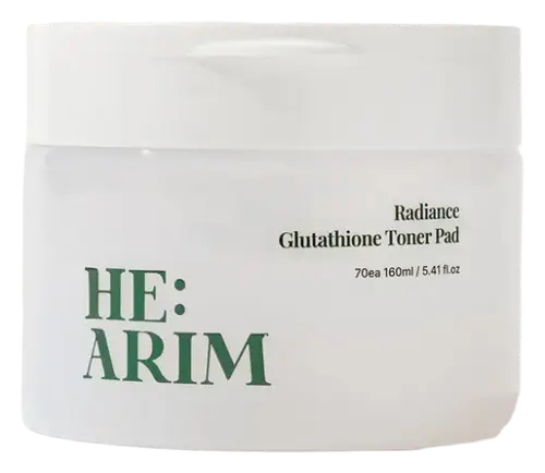 HE:ARIM Radiance Glutathione Toner Pad