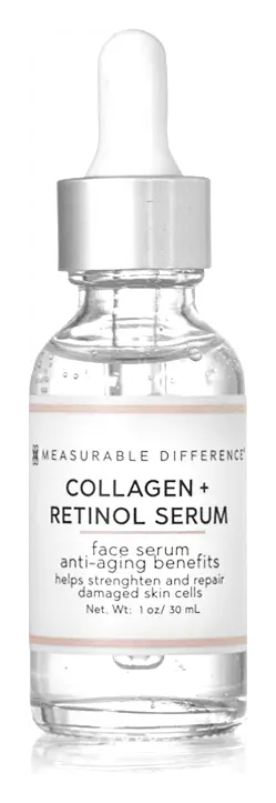 Measurable Difference Collagen + Retinol Anti-Aging Agents Serum