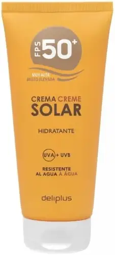 Deliplus Crema Solar Hidratante FPS 50+