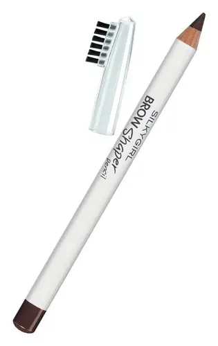 Silkygirl Brow Shaper Pencil 02 Dark Brown