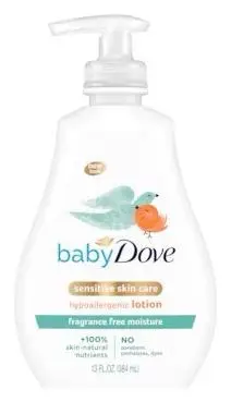 Dove Fragrance Free Moisture Baby Lotion