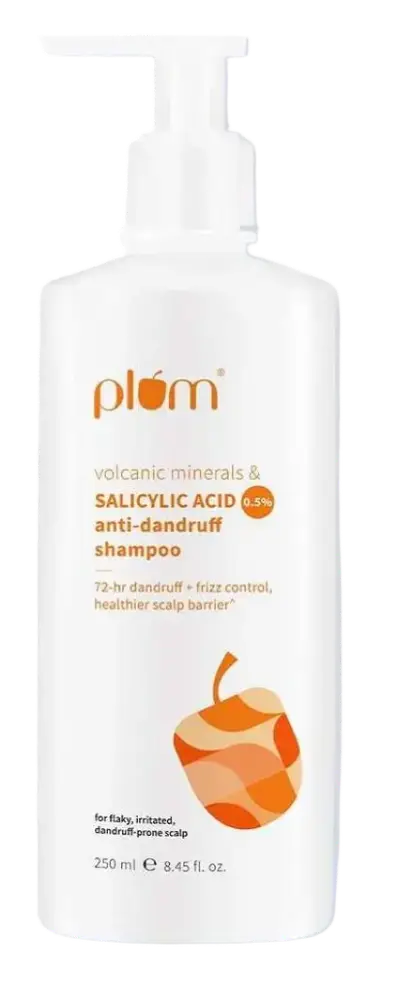 Plum Goodness Volcanic Minerals & 0.5% Salicylic Acid Anti-Dandruff Shampoo