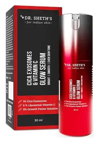 Dr. Sheth's Cica Exosomes & Vitamin C Glow Serum