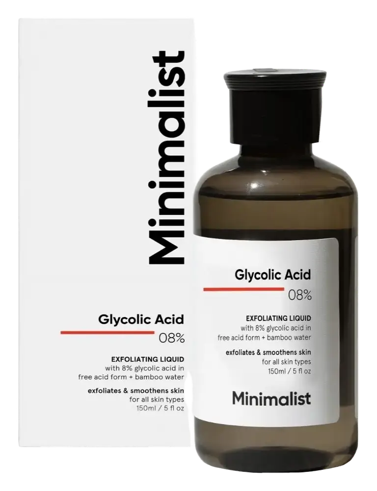Minimalist Glycolic Acid 08% Exfoliating Liquid
