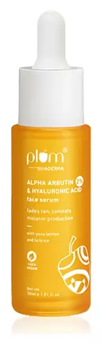 Plum Goodness 2% Alpha Arbutin & Hyaluronic Acid Face Serum