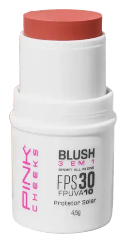 Pink Cheeks Blush 3 Em 1 Sport All In One FPS 30 Soft Peach