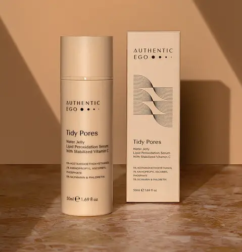 Authentic Ego Tidy Pores Water Jelly Lipid Peroxidation Serum With Stabilized Vitamin C