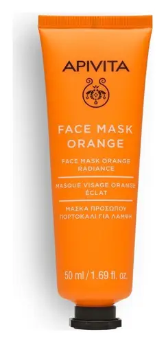 Apivita Natural Cosmetics Face Mask Orange