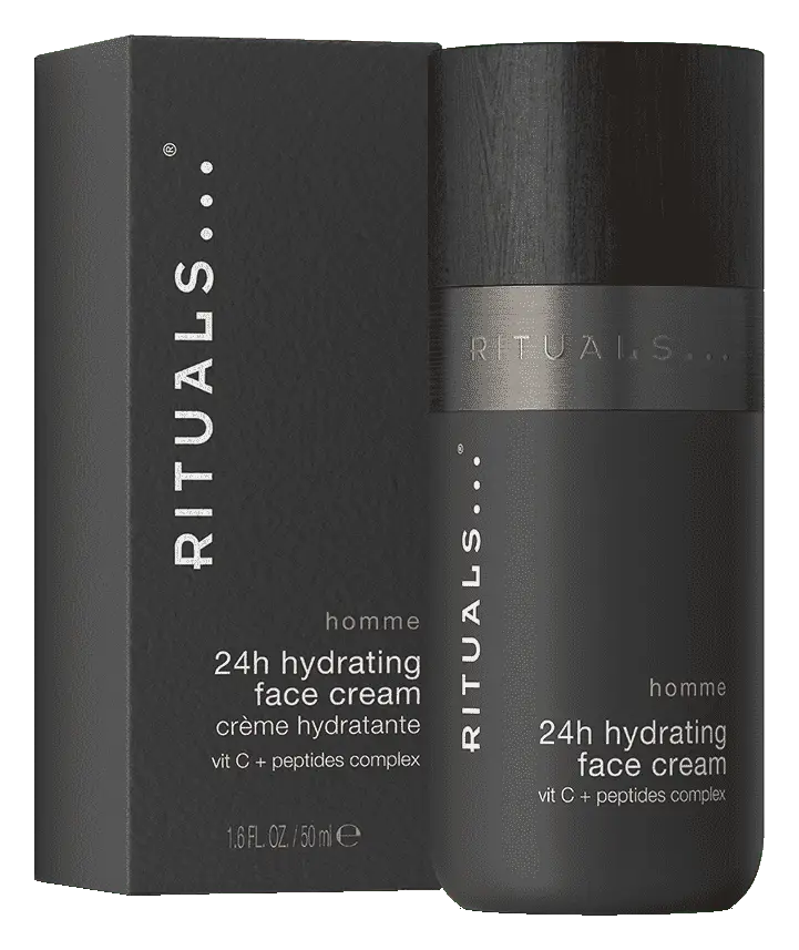 Rituals Cosmetics Homme 24h Hydrating Face Cream Vitamin C + Peptides Complex