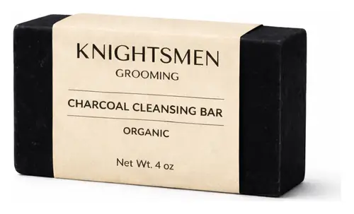 Knightsmen Grooming Charcoal Cleansing Bar