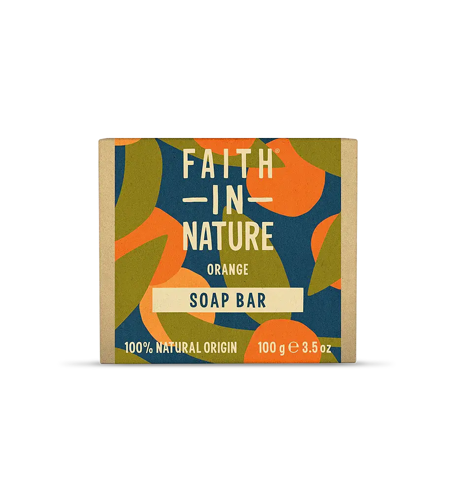 Faith In Nature Orange Soap Bar
