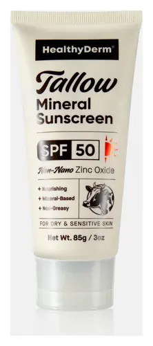 HealthyDerm Tallow Mineral Sunscreen SPF 50
