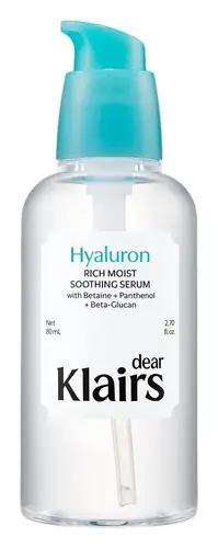 Dear, Klairs Rich Moist Soothing Serum