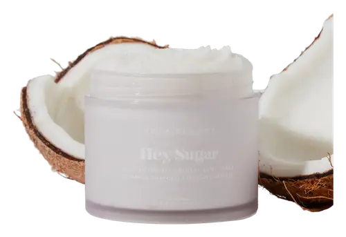 NCLA Beauty Hey, Sugar Exfoliating All Natural Body Scrub Coconut Vanilla