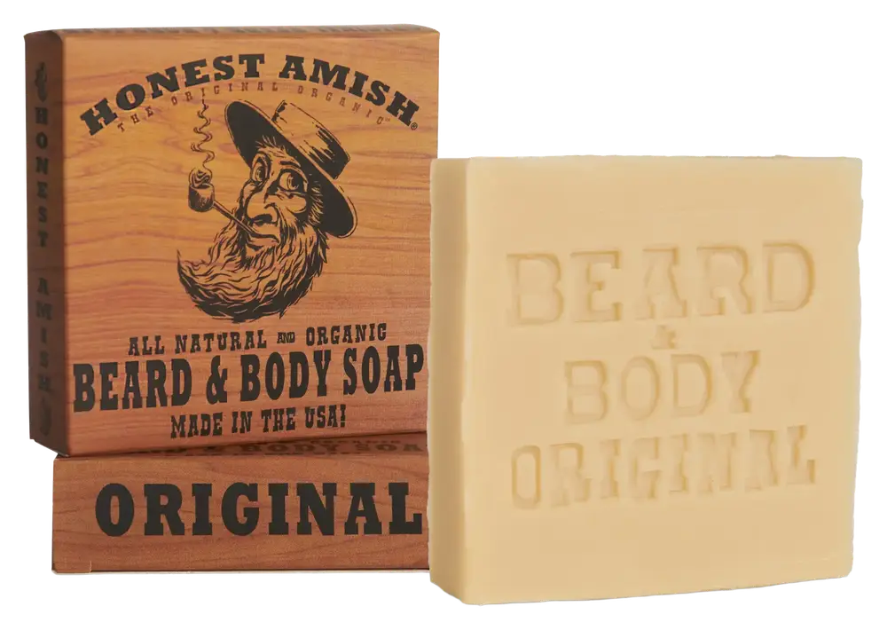 Honest Amish All Natural And Organic Beard & Body Soap Original