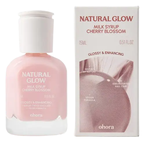 ohora Natural Glow Nail Care Polish Cherry Blossom