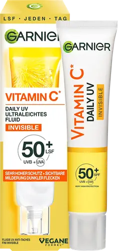 Garnier Vitamin C Daily UV Ultra-Light Fluid Invisible SPF 50+ Germany